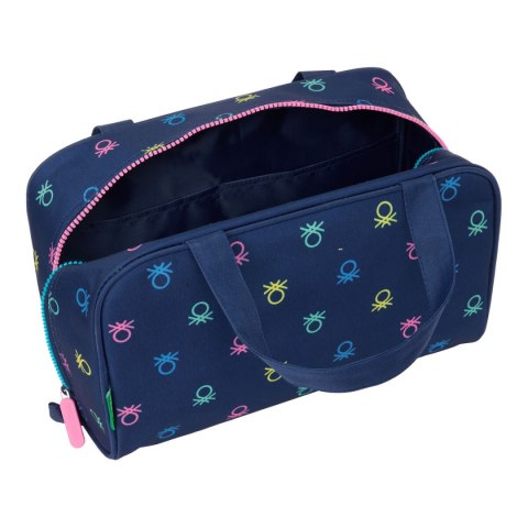 Neseser szkolny Benetton Cool Granatowy 31 x 14 x 19 cm