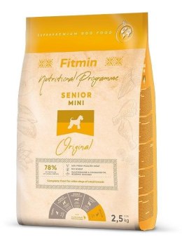 FITMIN Senior Mini - sucha karma dla psa - 2,5 kg