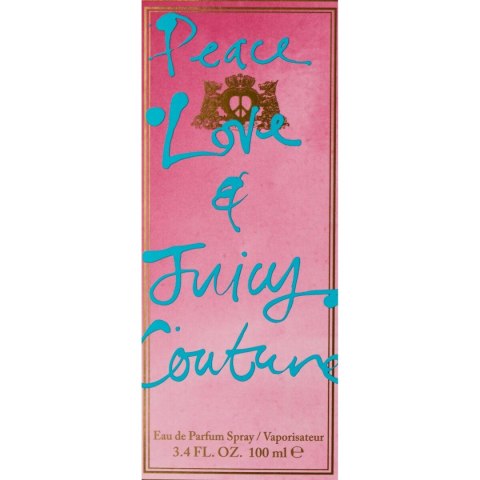 Perfumy Damskie Juicy Couture EDP Peace, Love and Juicy Couture 100 ml