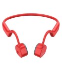 Słuchawki bezprzewodowe z technologią przewodnictwa kostnego Vidonn F3 - czerwone