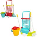 Wózek do Sprzątania z Akcesoriami Colorbaby Zabawka 5 Części 30,5 x 55,5 x 19,5 cm (12 Sztuk)
