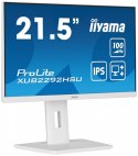 Monitor 21.5 cala ProLite XUB2292HSU-W6 IPS,100Hz,FreeSync,PIVOT,0.4ms,HDMI, DP,4xUSB(3.2),2x2W,HAS(150mm), Biały