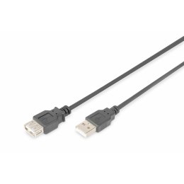 Kabel USB 2.0 Digitus AK-300202-030-S Czarny