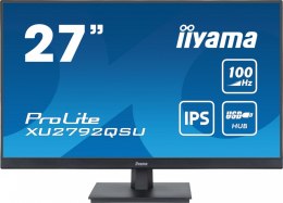 Monitor 27 cali ProLite XU2792QSU-B6 IPS,QHD,100Hz,HDMI,DP,4xUSB3.2,SLIM