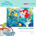 Puzzle dla dzieci Disney Princess 60 Części 70 x 1,5 x 50 cm Dwustronny (6 Sztuk)