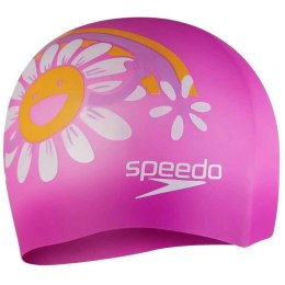 Czepek Pływacki Speedo Różowy Silikon