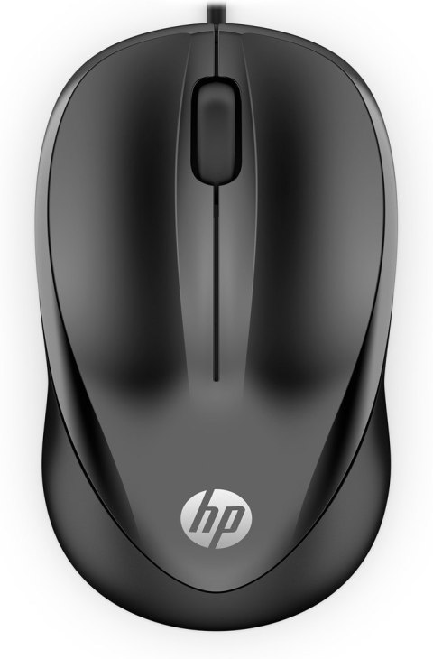 Mysz HP 1000 Wired Optical Mouse with 3 Buttons and 1000 DPI przewodowa czarna 4QM14AA