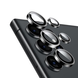 Szkło hartowane na obiektyw aparatu Samsung Galaxy S24 Ultra Czarne