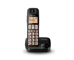 Telefon stacjonarny Panasonic KX-TGE 110 PDB (kolor czarny)