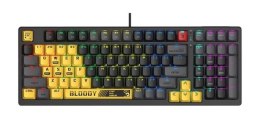 Klawiatura mechaniczna Bloody S98 USB Sports Lime (BLMS Red Switches)