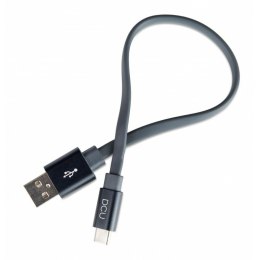 Kabel USB A na USB C DCU 30402045 Czarny 20 cm
