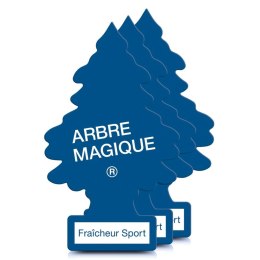 Odświeżacz powietrza do samochodu Arbre Magique Sport Sosna Pomarańczowy (3 Sztuk)