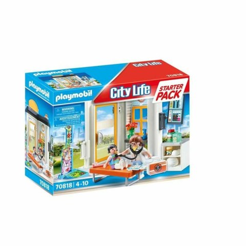Playset Playmobil City Life Dzieci Lekarz 70818 (57 pcs)