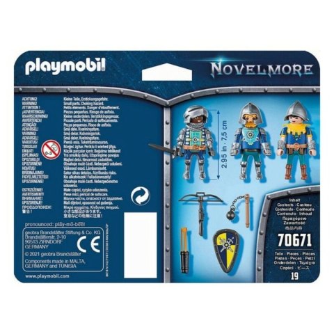 Zestaw figur Novelmore Knights Playmobil 70671 (19 pcs)