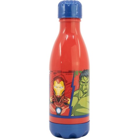Butelka wody The Avengers CZ11265 Do codziennego użytku 560 ml Czerwony Plastikowy