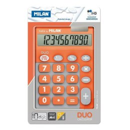 Kalkulator Milan DUO Pomarańczowy 14,5 x 10,6 x 2,1 cm