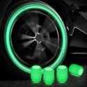 Zestaw Pokrywek OCC Motorsport OCCLEV002 4 Sztuk Fluorescencyjne Kolor Zielony