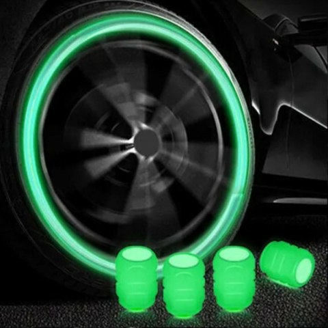 Zestaw Pokrywek OCC Motorsport OCCLEV002 4 Sztuk Fluorescencyjne Kolor Zielony