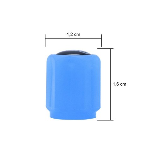 Zestaw Pokrywek OCC Motorsport OCCLEV004 4 Sztuk Fluorescencyjne Niebieski