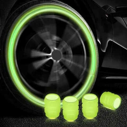 Zestaw Pokrywek OCC Motorsport OCCLEV005 4 Sztuk Fluorescencyjne Żółty