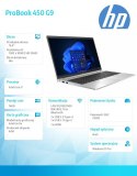 Notebook ProBook 450 G9 i7-1255U 512GB/16GB/W11P/15.6 968S1ET