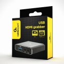GEMBIRD GRABBER USB HDMI 4K NAGRYWARKA OBRAZU, PASS-THROUGH
