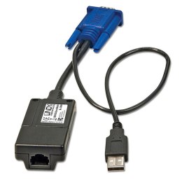Adapter USB na VGA LINDY 39634 Czarny/Niebieski