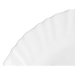 Półmisek Kuchenny Biały Szkło 34 x 2,5 x 25 cm (18 Sztuk)