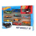 Zestaw Samochodów Hot Wheels Metal (10 Pcs)