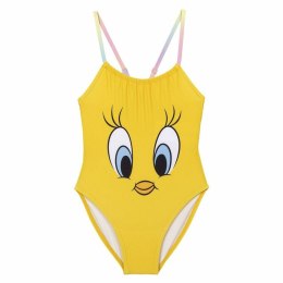Strój Kąpielowy dla Dziewczynki Looney Tunes Żółty - 7 lat