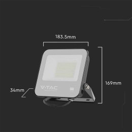 V-TAC PROJEKTOR LED V-TAC 50W 135LM/W SAMSUNG CHIP