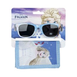 Sunglasses and Wallet Set Frozen Niebieski