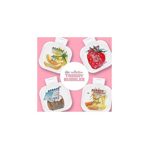 Żel pod Prysznic Trendy Bubbles Agrado Truskawka (750 ml)