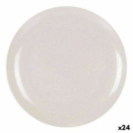 Miska do Sałatki La Mediterránea Melamina Biały 25 x 1,5 cm (24 Sztuk)