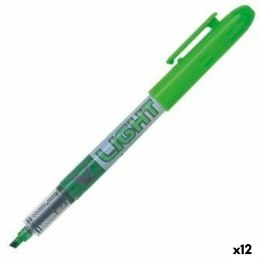 Marker fluorescencyjny Pilot Kolor Zielony (12 Sztuk)