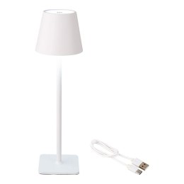 Stołowa Lampa LED Stołowa Lumineo 894378 Biały Metal 37 cm Wielokrotnego ładowania