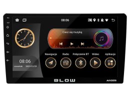 Radio samochodowe AVH-9991 1DIN 9 cali Android/WiFi/GPS/CARPLAY
