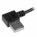 Kabel USB do Micro USB Startech USB2AUB2RA2M Czarny