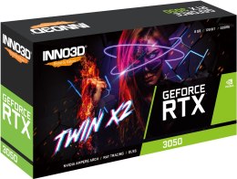 Karta graficzna INNO3D GeForce RTX 3050 TWIN X2 8GB GDDR6