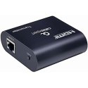 Listwa 4-gniazdkowa Tomas bez przełącznika GEMBIRD DEX-HDMI-03 Czarny