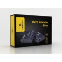 Listwa 4-gniazdkowa Tomas bez przełącznika GEMBIRD DEX-HDMI-03 Czarny