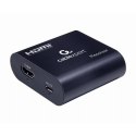 Listwa 4-gniazdkowa Tomas bez przełącznika GEMBIRD DEX-HDMI-03 Czarny