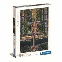 Układanka puzzle Clementoni Vol au-dessus de Paris (FR) 1500 Części