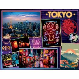 Układanka puzzle Ravensburger Découverte de Tokyo 2000 Części