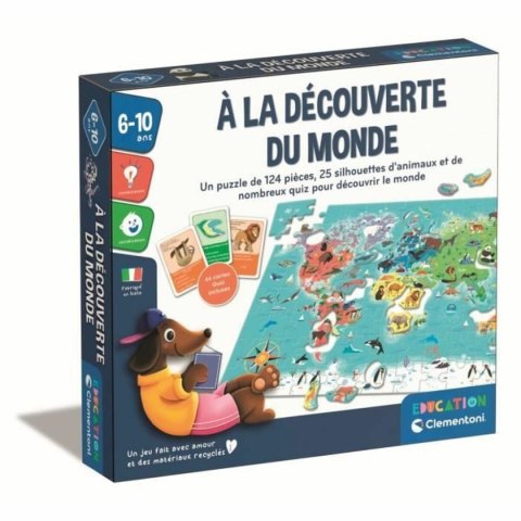 Zabawa Edukacyjna Clementoni À la découverte du monde (FR)