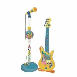 Gitara Dziecięca Spongebob Mikrofonem Karaoke