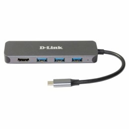 HUB USB D-Link HDMI USB-C