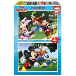 Układanka puzzle Educa Disney Junior Mickey (48 pcs)