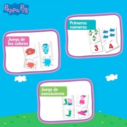 Zabawa Edukacyjna Peppa Pig Edu Games Collection 24,5 x 0,2 x 24,5 cm (6 Sztuk) 10 w 1