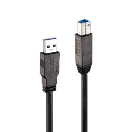 Kabel USB A na USB B LINDY 43098 10 m Czarny